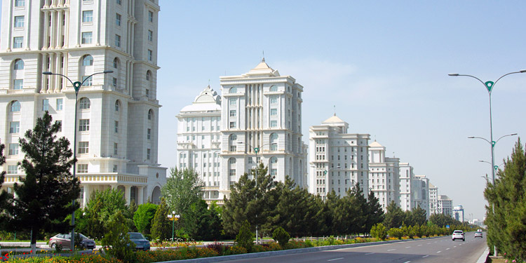 Circuits à Achgabat, Turkménistan