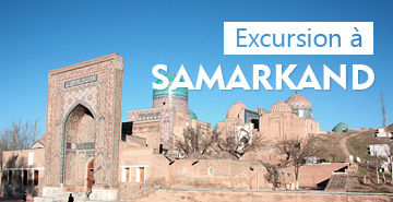 Excursion avec le guide à Samarkand