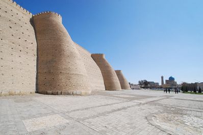 Plaza Registán en Bujará (Bukhara)