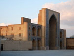 Ulugbek madrasah in Bukhara, Uzbekistan