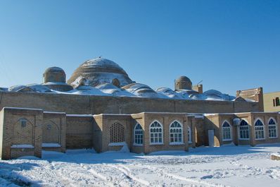Bukhara in snow