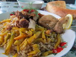 Uzbek Plov Uzbek food