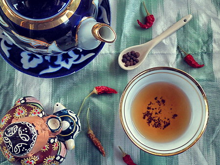 Sposób uzbecki parzenia herbaty