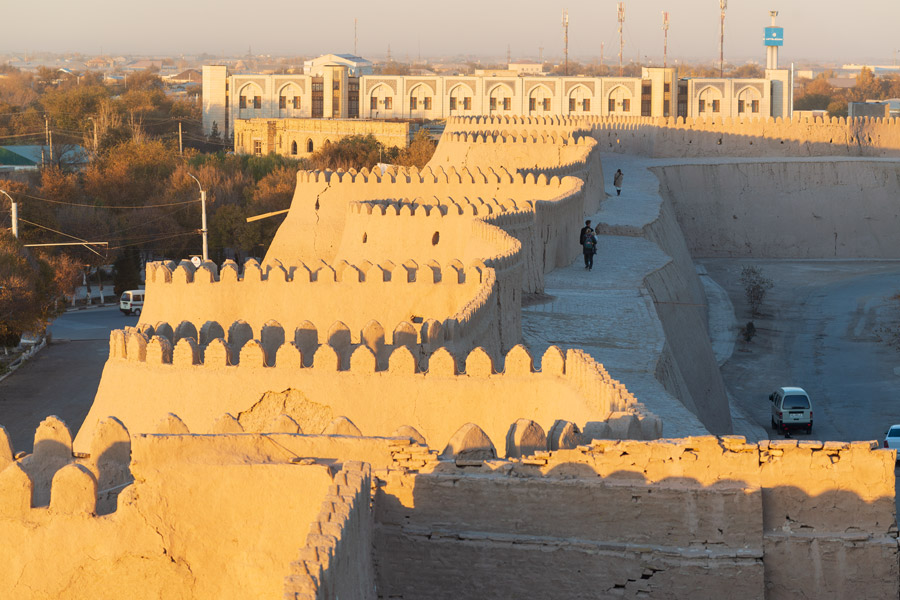 Sitios del Patrimonio Mundial de la UNESCO en Uzbekistán, Fortaleza de Ichan-Kala en Jivá