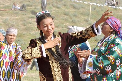 ウズベクのダンス