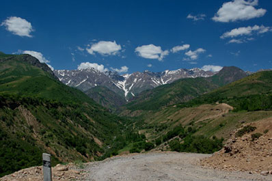 Chatkal Ridge, Uzbekistan mountains