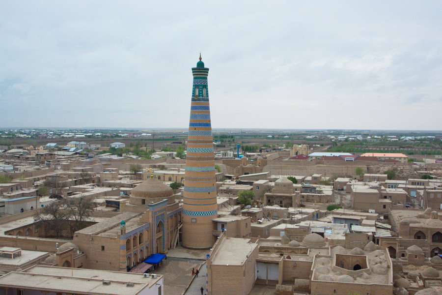 Les curiosités de Khiva - Islam Khodja