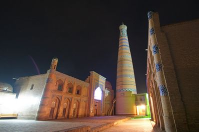 Islam Khoja mosque and minaret, Khiva