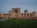 Norbut-biy Madrassah at evening, Kokand