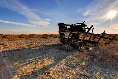 Ships cemetery, Muynak