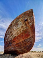 Ships cemetery, Muynak