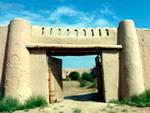 Restored the fortress of Ulli Khovli in Khorezm