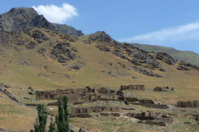 Abandoned village, Nuratau