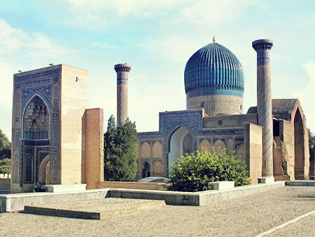 Gur-Emir Mausoleum in Samarkand, Usbekistan