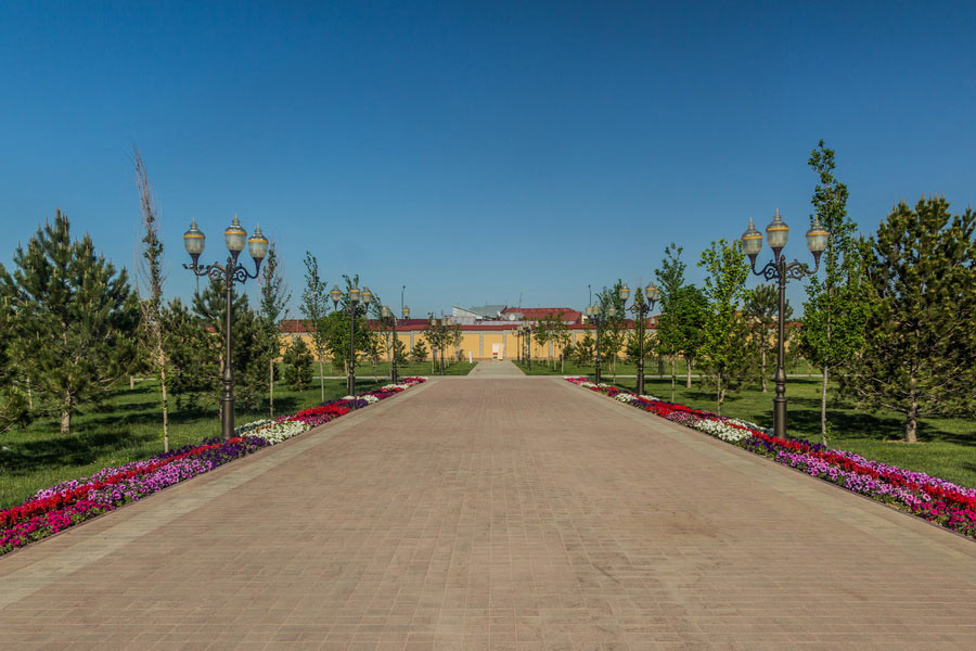 Central Park, named after Alisher Navoi, Samarkand