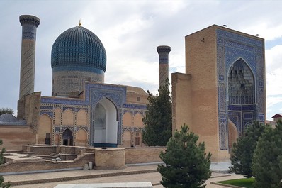 Mausoleo de Gur-Emir en Samarcanda, Uzbekistán