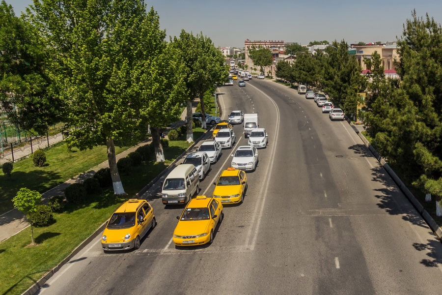 City Transport in Samarkand