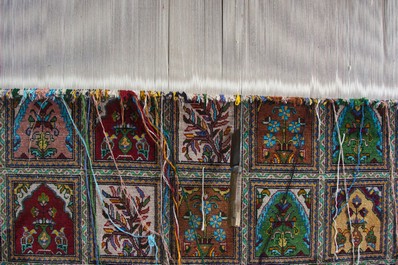 Fábrica de alfombras de seda, Samarcanda