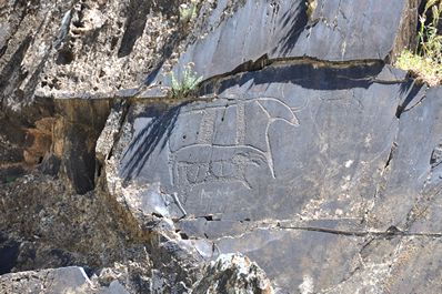 Petroglifos de Sarmish-say, Uzbekistán