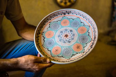 Souvenirs Uzbekos Tradicionales - cerámica
