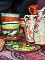 Ceramics. Uzbek souvenirs