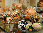 Ceramics. Uzbek souvenirs
