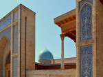 Hast-Imam Ensemble: wall decoration of the main mosque of the complex