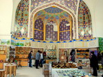 Hast-Imam Ensemble: Interior decoration of the Barak Khan madrasah