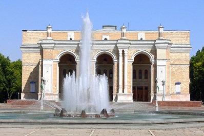 Le théâtre Alicher Navoi, Ouzbékistan