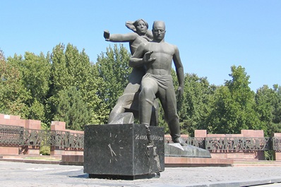 Le monument du Vaillance, Tachkent