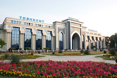 Estación Сentral de Ferrocarril, Tashkent