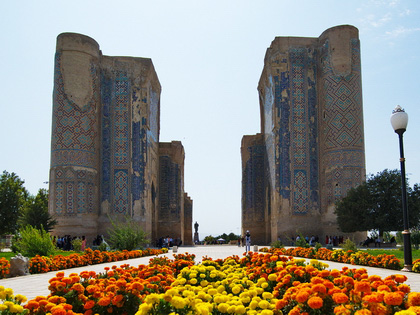 Reise nach Schachrisabz von Samarkand