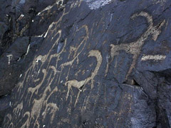 Chimgan and Beldersay Mountains: Beldersay Petroglyphs
