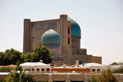Bibi-Khanum Moschee, Samarkand