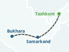 Mapa del itinerario