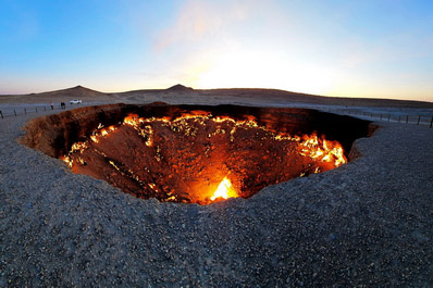 Krater von Derweze
