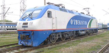 Night train Uzbekistan Railways