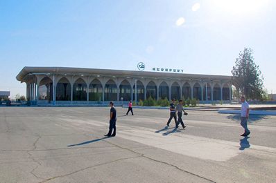 Aéroport de la Ville Ourguentch, l’Ouzbékistan