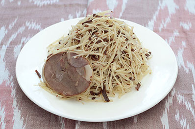 Norin, usbekisches Essen