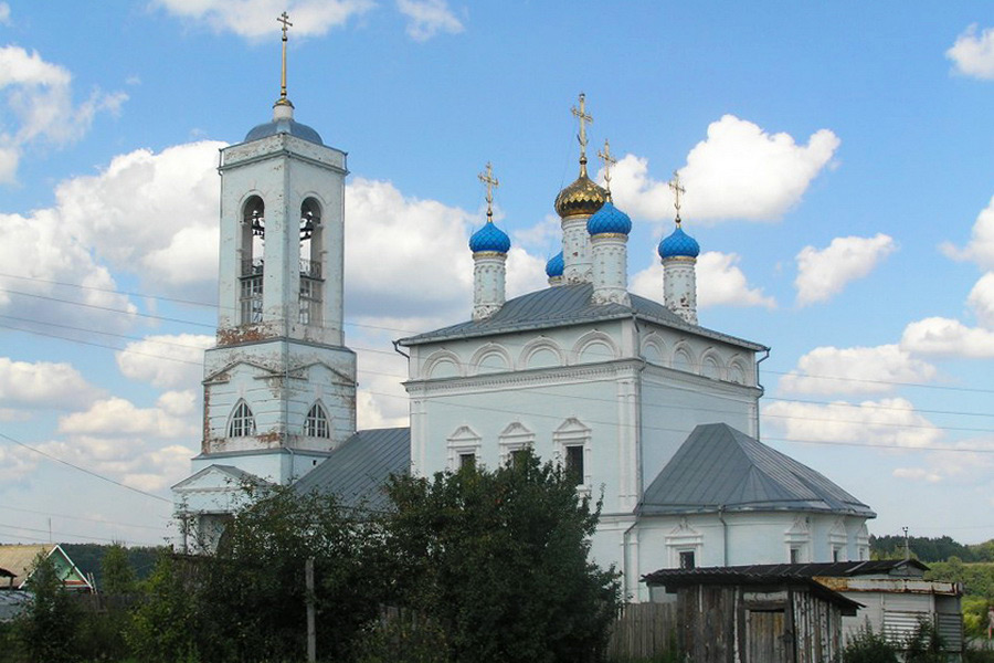 L`église de l`icône de Kazan de Notre Dame, Alexandrov