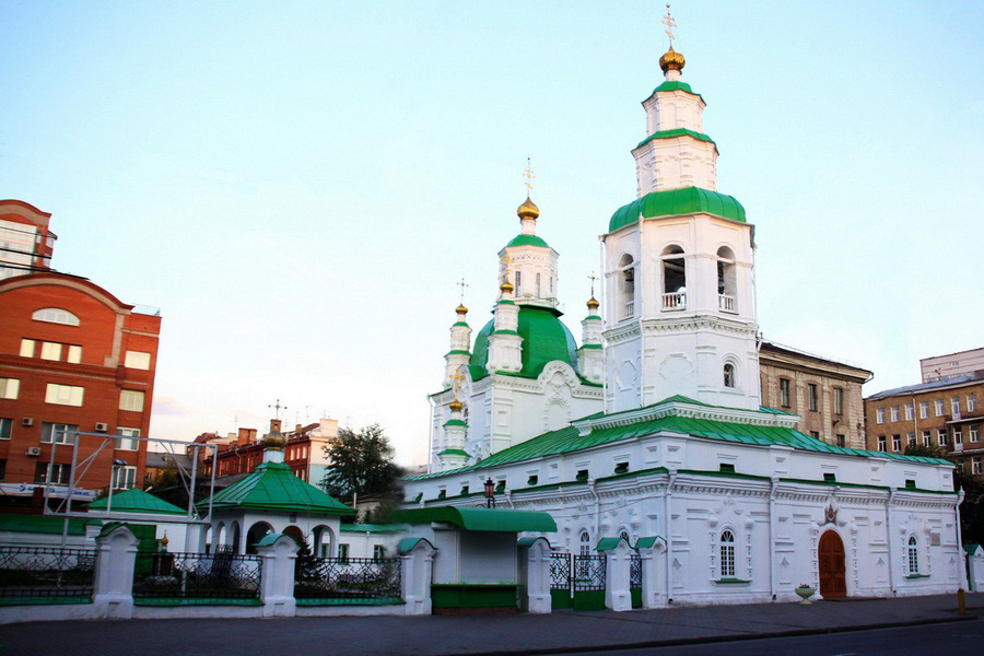 La Cathédrale d'Intercession, Krasnoyarsk