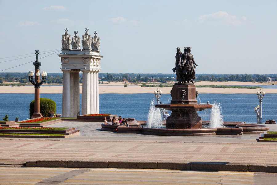 Le quai de Volga
