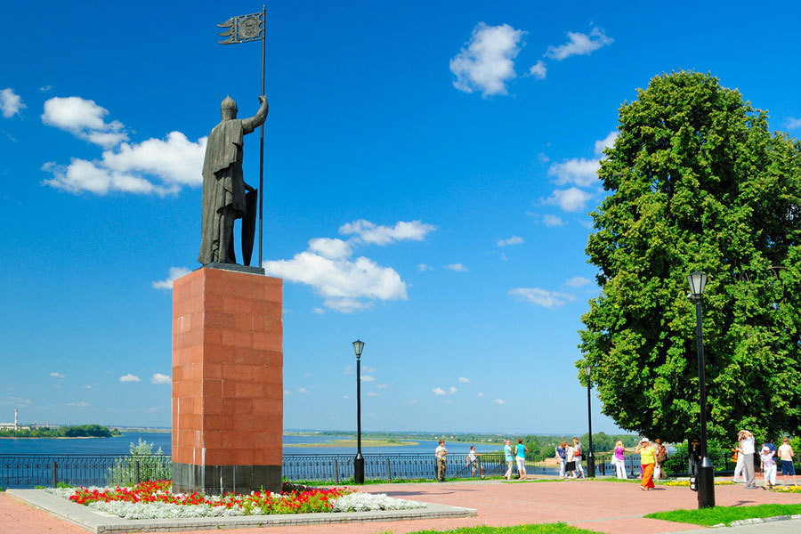 Monument to Alexander Nevsky, Gorodets