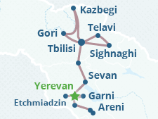 Tour map