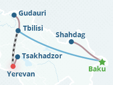 Tour map