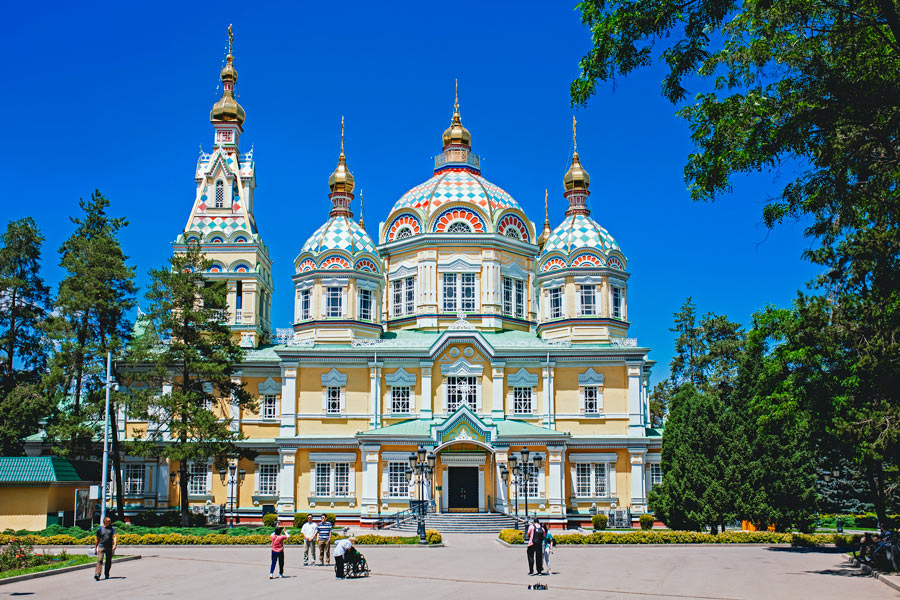 Zenkov Cathedral, Almaty, Kazakhstan