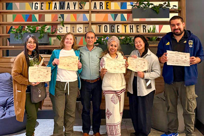 Receiving of the Ceritificate of Exploration of the Silk Road