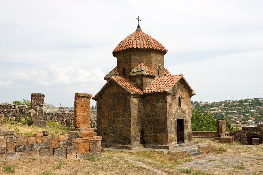 Karmravor church, Marz of Аragatsotn, Armenia