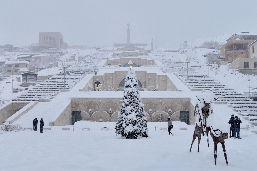 Best time to visit Armenia. Winter