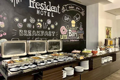 Breakfast, President by Hrazdan Hotel CJSC Hotel